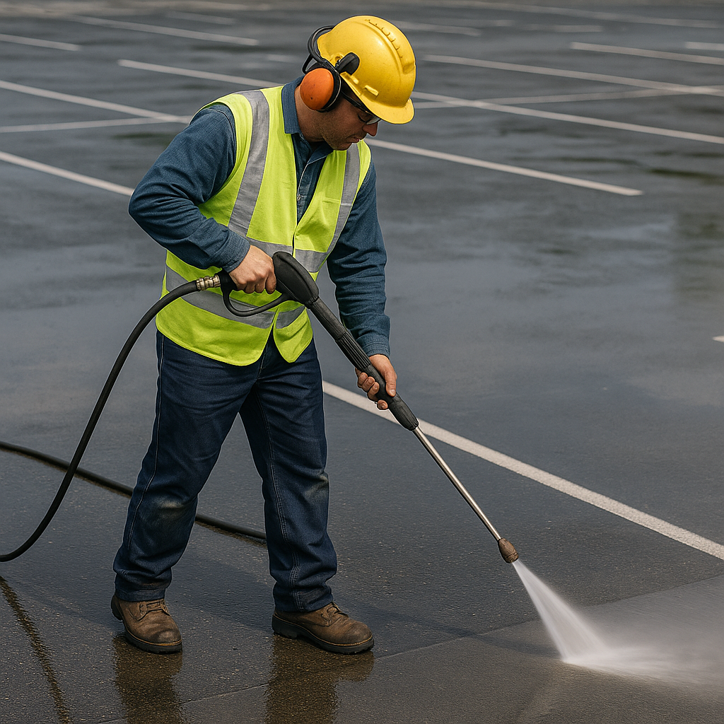 Pressure Washing in Middletown: Restore Your Property’s Curb Appeal with #1 Louisville Pavement Sweep