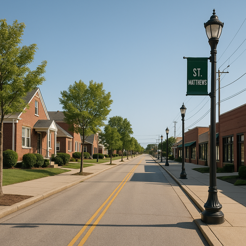 Why Street Sweeping in St. Matthews Is Essential for Community Pride and Property Value | Louisville Pavement Sweep