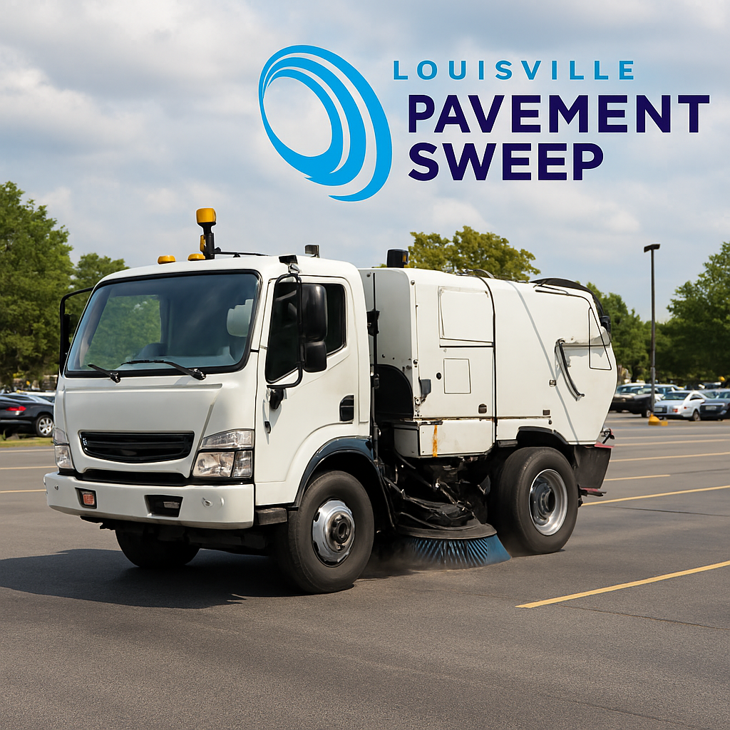 Parking Lot Sweeping in St. Matthews, Louisville, Kentucky